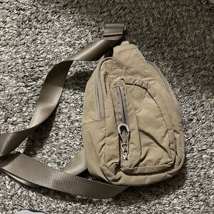 Tan Crossbody Crossover Bag